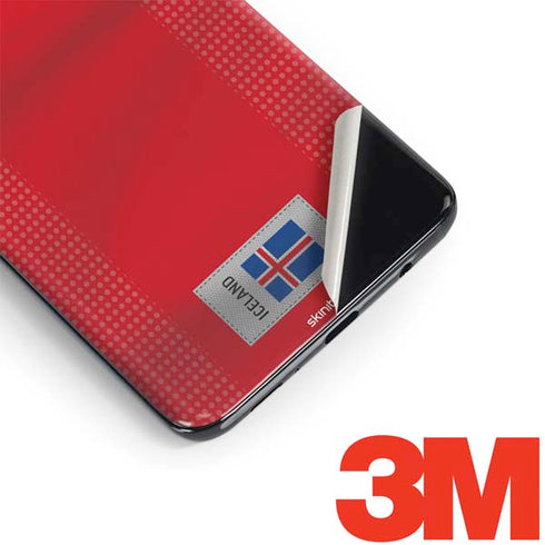 Iceland Soccer Flag Galaxy S9 Plus Skin